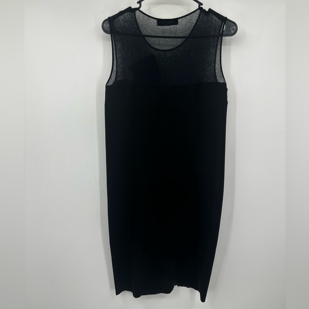 Valentino Black Midi Dress Womens 46 US 10 | Q370 - Picture 9 of 15